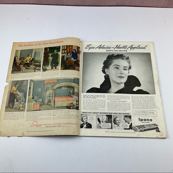 Vintage Pictorial Review Magazine November 1938 Thanksgiving Story - Picture 6 of 9